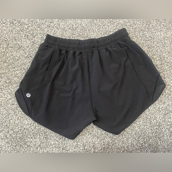 lululemon athletica Pants - Black lululemon 4” hotty hots size 6 tall